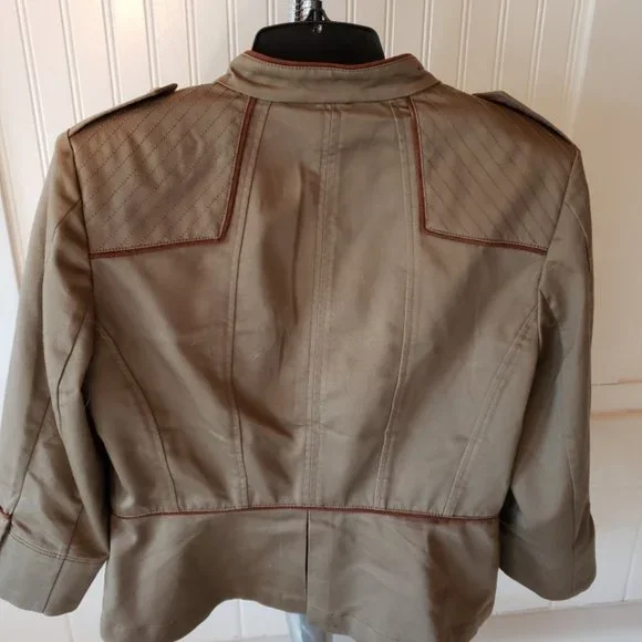 WHBM Military Style Jacket Size 4 - Picture 3 of 7